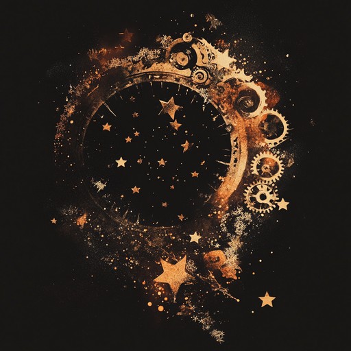 A powerful techno track merging soaring synths with pulsating rhythms, capturing cosmic grandeur and technological energy.