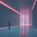 an introspective journey through neon lit cyberpunk cityscapes.