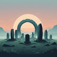 elegant melody echoing ancient, timeless landscapes