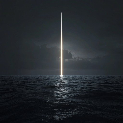 This composition takes you on a deep, mystical journey into the abyss where sorrowful melodies and chilling echoes blend. The haunting sound of the electric guitar orchestrates this tale of hidden depths and eternal echoes. The heavy metal foundations are fused with symphonic elements, portraying an expansive yet desolate sound landscape.