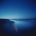 ambient lounge music evoking tranquility and nocturnal oceanic peace