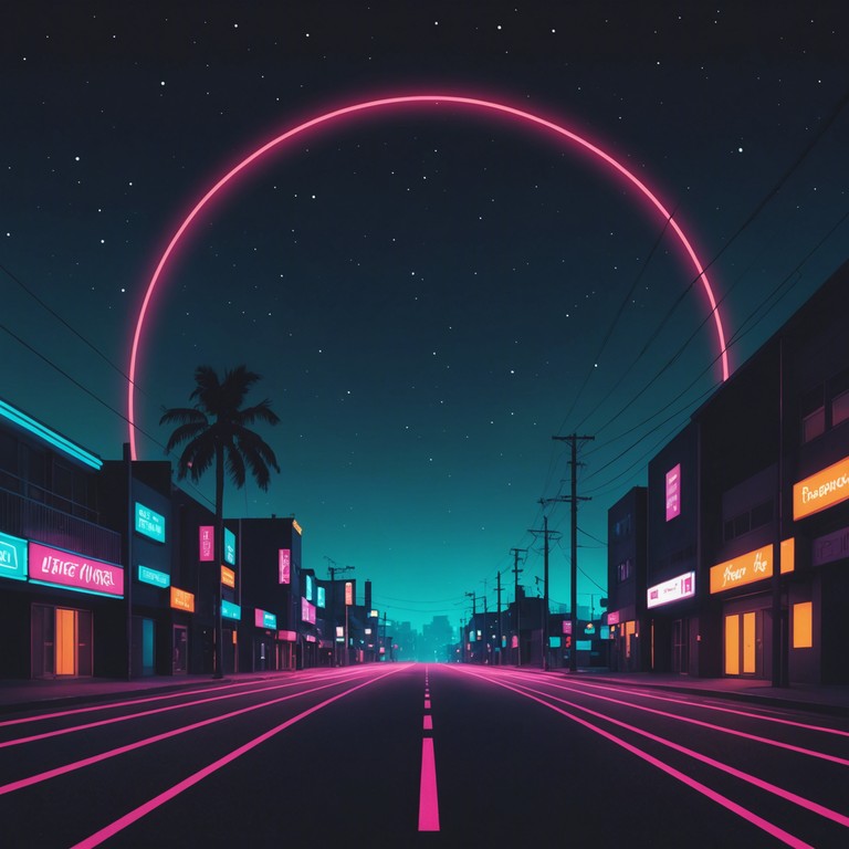 A lush sound journey through a neon lit landscape, combining nostalgic synths with modern rhythmic patterns, creating a soundscape reminiscent of moonlit drives through a futuristic city. This track captures the essence of synth driven soundscapes layered with ethereal pads and pulsating beats.