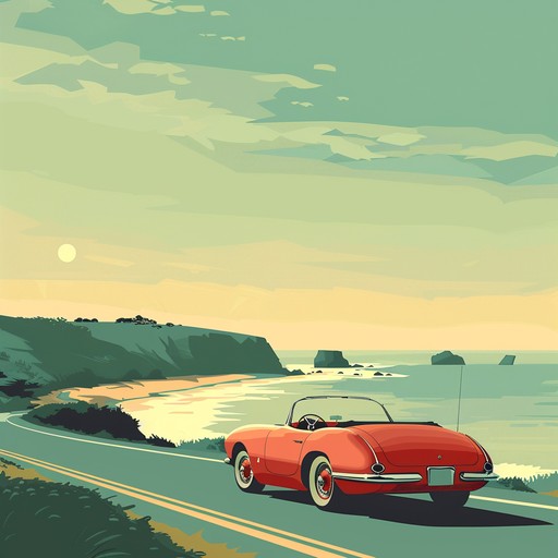 Picture a sun soaked coastal drive, waves crashing gently against the shore as your vintage convertible cruises serenely. The warm, gentle strumming of the guitar mingles with soft percussion and ambient sounds, creating a vibrant yet relaxing atmosphere. Perfect for unwinding or reminiscing about sunny days and endless horizons