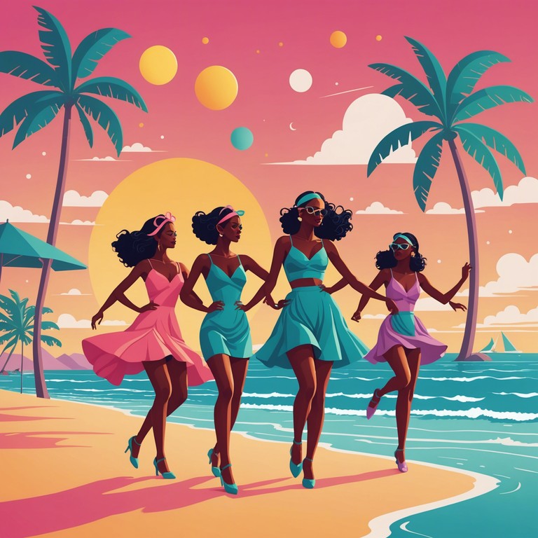 This track features a powerful blend of traditional calypso rhythms and energetic percussions that evoke the spirit of a vibrant island celebration. The music is designed to boost morale and inspire feelings of joy and unity among listeners. With its pulsating beats and festive melody, it's perfect for social gatherings and uplifting moments.