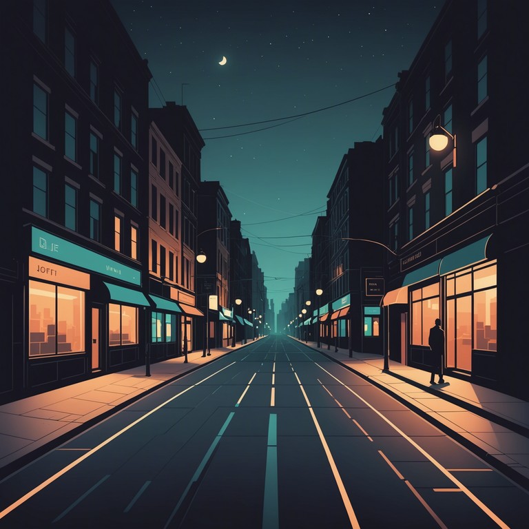 This track evokes a journey through the quieter streets of a bustling city at twilight. Its deep bass lines and soul stirring beats provide a reflective backdrop for moments of personal contemplation, embodying the essence of introspective hip hop. Mixing traditional hip hop rhythms with a touch of ambient sounds offers a unique sound scape that invites listeners to dive into their inner thoughts while navigating the urban landscape.