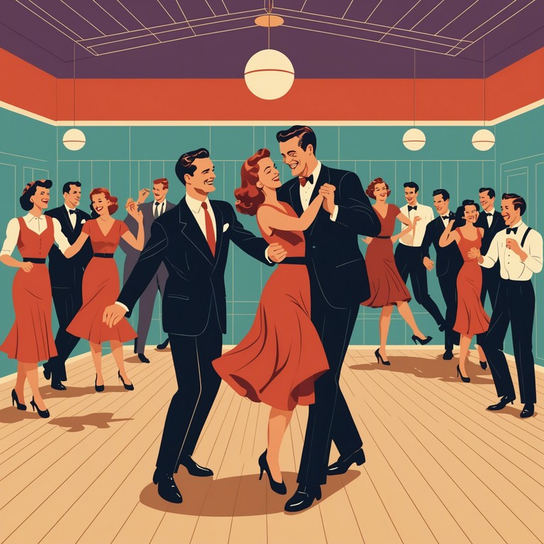 This composition infuses the classic swing rhythm with a modern, uplifting twist aimed at energizing and motivating the listener. The track begins with a lively trumpet lead, transitioning into a full, rich orchestration that propels forward with joy and powerful dynamics, ideal for inspiring confidence and action.