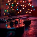 uplifting holiday track blending cheer and grunge energy