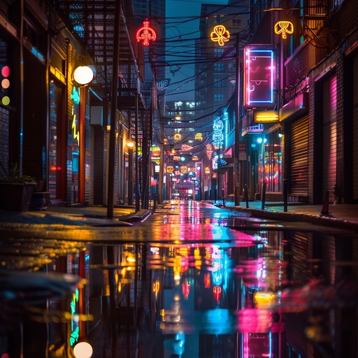 A deep and introspective trap beat with dreamy synths, perfect for capturing the mood of neon lit urban nights. This track is characterized by its sparse hi hats, smooth kick drums, and ethereal pads, making it ideal for moments of late night reflection or melancholic introspection.