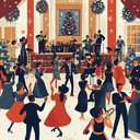 festive jazz swing full of holiday cheer and rhythm