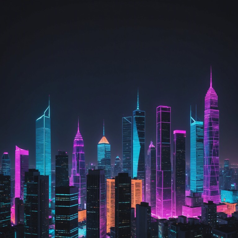 This track evokes a gentle drive through a neon lit cityscape in the late 1980s, with soft synthesizer melodies weaving through a landscape of minimalist electronic beats. The music captures the essence of introspection amidst a bustling urban night, offering a sense of solitude and reflection.