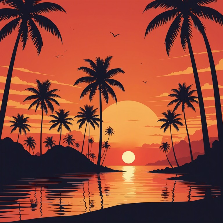 This track embodies the carefree essence of a tropical sunset with playful rhythms and a light, airy melody that invites listeners to relax and enjoy the moment. Perfect for a beach party or a casual hangout by the sea.