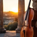 a deep, mournful cello piece echoing sorrow of bygone eras