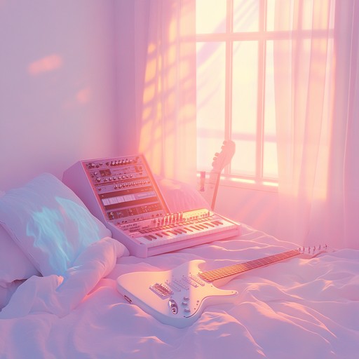 An upbeat lo fi instrumental that fuses playful synth lines with mellow guitar chords, encapsulating the intimate and carefree spirit of bedroom pop. The track invites listeners into a whimsical soundscape filled with catchy hooks and vibrant energy.