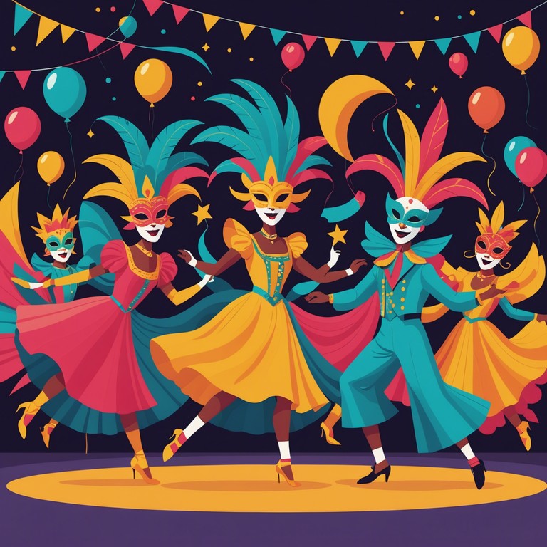 Take to the vibrant streets of carnival with an energetic brazilian samba that feels like a non stop dance party under the sun. This piece uses traditional percussion to bring to life the infectious spirit of brazil's most famous festival.