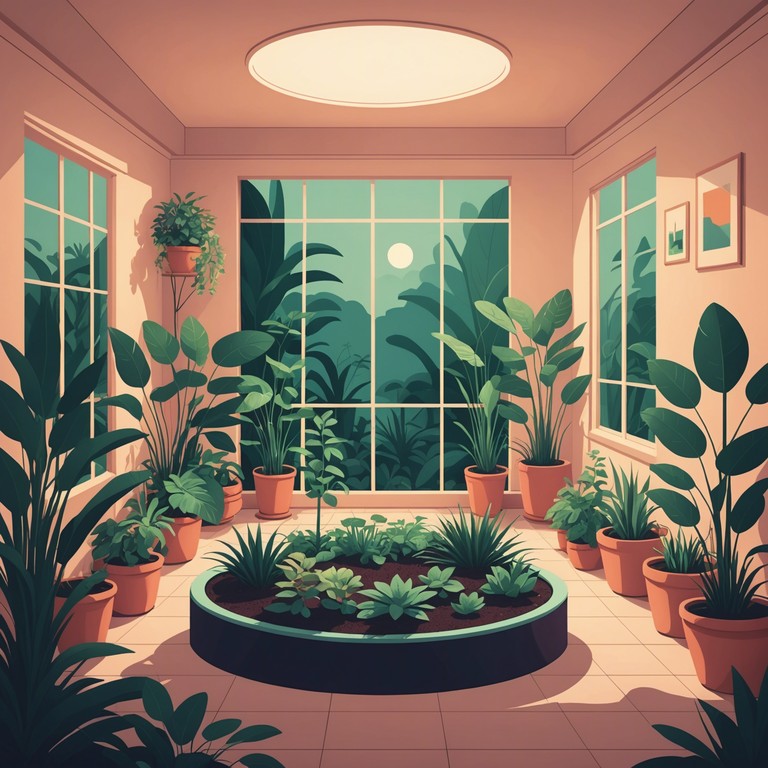 Craft a serene space with this gentle, reflective musical piece that uses soft electric piano melodies to guide listeners through contemplation and peaceful meditation in the intimacy of their own bedroom.