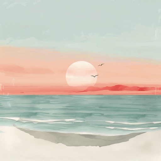 A heartwarming rap instrumental capturing the essence of a summer sunset, featuring gentle beats, melodic synths, and subtle bass lines, infusing peace and nostalgia. Perfect for storytelling with a gentle, uplifting vibe.