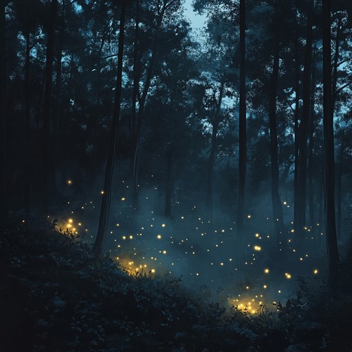 Imagine drifting through a magical forest adorned with glowing fireflies and gentle breezes. The music seamlessly blends fairytale like chimes and warm, mellow beats to create a tranquil and dreamlike ambiance, perfect for unwinding and letting your imagination flow.