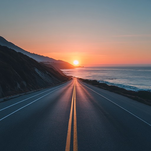 A relaxing composition perfect for a sunset drive along the coast. The electric guitar melodies and gentle rhythms create a nostalgic and warm atmosphere, ideal for peaceful moments.