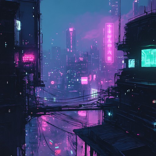 Immerse yourself in the eerie, neon lit backstreets of a dystopian metropolis. This instrumental track fuses brooding electronic synths with intricate industrial beats, creating an ambiance of suspense and technological intrigue. Ideal for capturing the essence of a futuristic, urban nightmare.