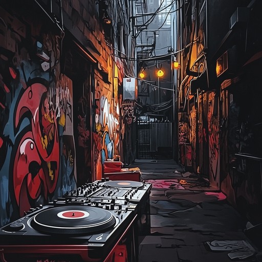 This instrumental composition is relentless, featuring hard hitting beats and an intense, dark urban atmosphere that embodies a fierce street battle scenario.