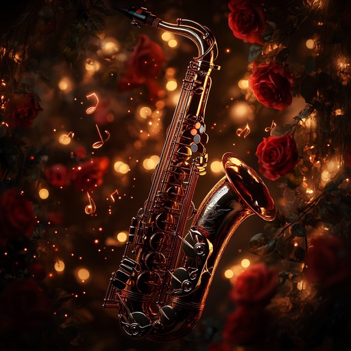 This instrumental salsa track envelops listeners in sultry melodies and rhythmic beats, capturing the essence of a passionate encounter on the dance floor as the night deepens. The interplay of lively percussion and expressive saxophone conveys a story of romance and desire without words.