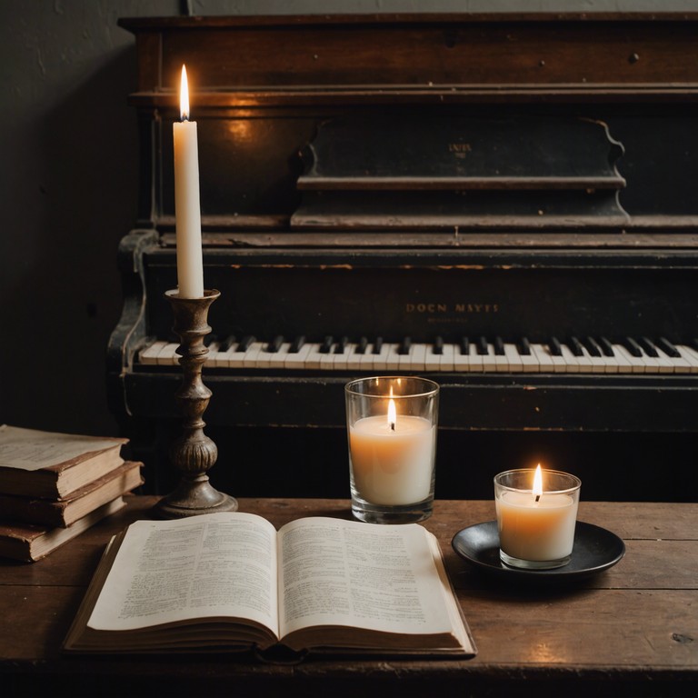 An ambient piano track that provides a deep emotional dive into the quiet moments of past loves and experiences. The music serves as a backdrop for introspection or moments of solitude.