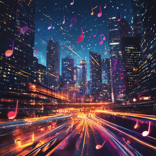 A dynamic instrumental track blending infectious beats of new jack swing with modern production, capturing the vibrancy and energy of city life.