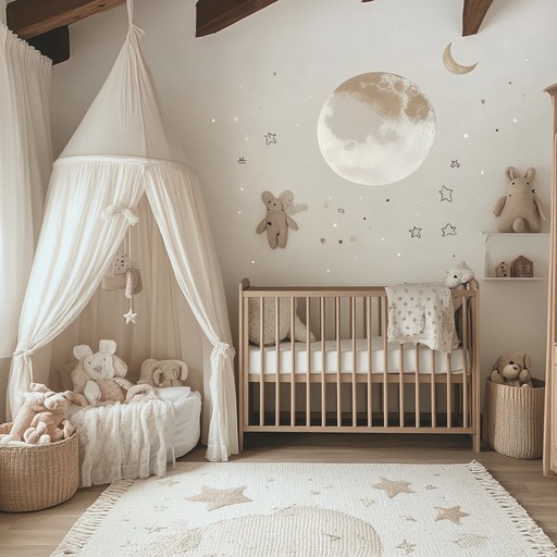 A soothing instrumental nursery rhyme that fills the room with a warm and hopeful atmosphere, using gentle piano melodies to encourage sweet dreams and joyful thoughts in children. The soft harmony and simple rhythm provide a comforting and uplifting vibe, ideal for bedtime stories and lullabies