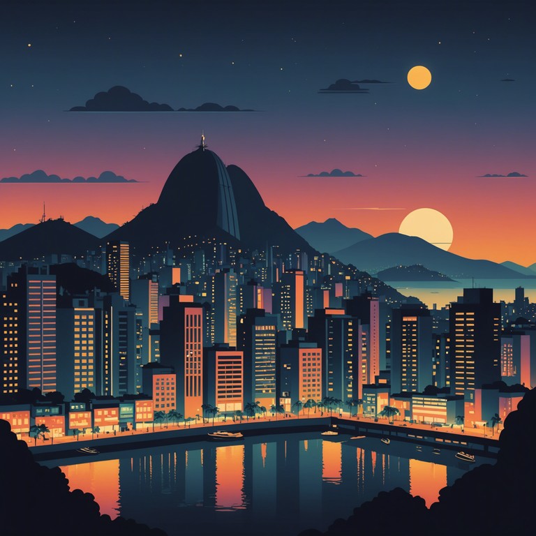 Imagine wandering through the bustling streets of rio after dusk, as enigmatic tunes play in the background, reflecting the city's hidden stories and intimate moments.