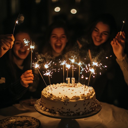 This track features a dynamic piano playing a memorable and catchy melody set against a backdrop of subtle rhythms, creating an infectious blend that's perfect for a birthday party or celebratory event. It's designed to lift the spirits, get people dancing, and make the birthday person feel truly special.