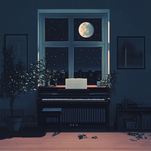 An instrumental track that intertwines ethereal tones and soft melodies, creating a serene atmosphere perfect for personal reflection and spiritual connection during quiet nights.