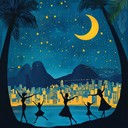 a sophisticated samba journey through rio's elegant nightscape