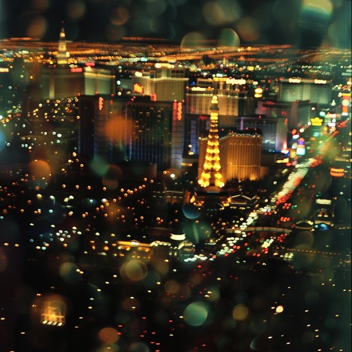 This lively instrumental piece transports the listener to the dazzling world of las vegas, with its bright lights, bustling casinos, and non-stop entertainment. The song features a vibrant mix of brass, percussion, and electric guitar, creating a sound that's both nostalgic and modern. The upbeat tempo and catchy melodies evoke images of showgirls, high rollers, and the thrill of hitting the jackpot. It's the perfect soundtrack for a night out on the town in sin city.