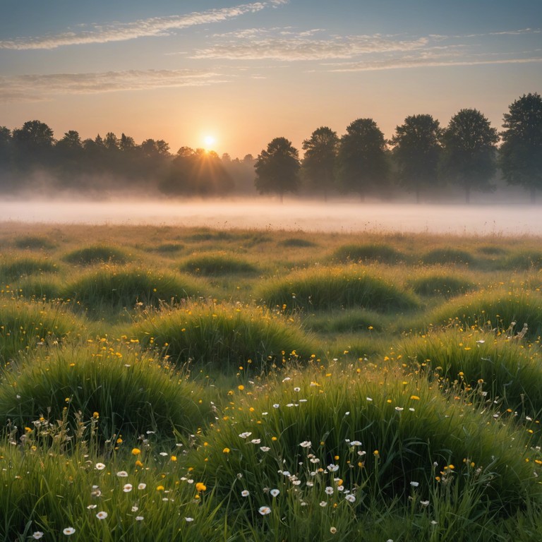 A modern classic piece that marries invigorating, bright orchestral sounds with the timeless elegance of chamber music. Crafted to lift spirits and inspire positivity, the piece features a dynamic intertwining of harmonious melodies that evolve like a narrative, portraying a journey from gentle dawn to triumphant noon.