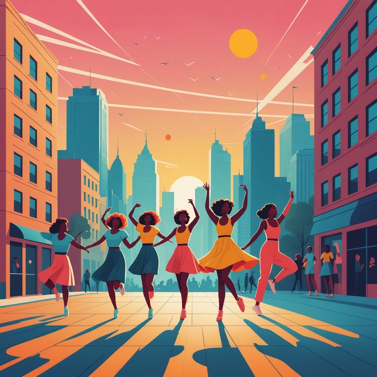 Imagine a song that captures the essence of a perfect summer day, from the first rays of the sun to the joyful activities that fill the bright hours. It uses modern synth patterns to create a sense of movement and levity, making anyone who listens want to dance and celebrate the day.