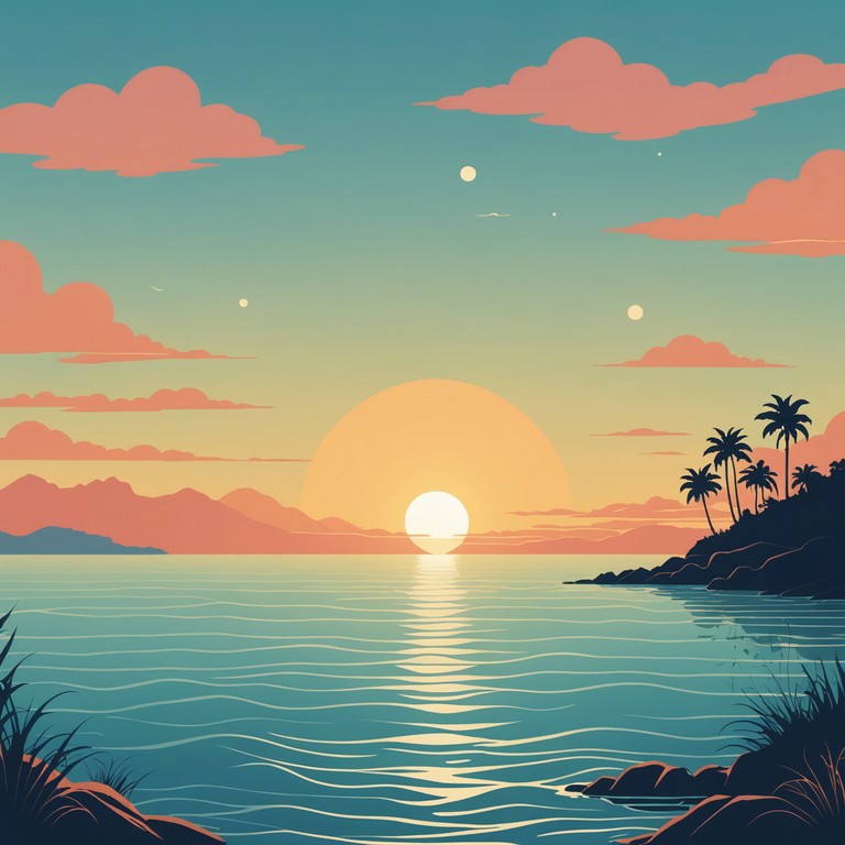 Imagine the soft pulse of reggaeton meeting the gentle lapping of ocean waves, crafting a soundscape that is both energizing and calming, perfect for a summer evening or a quiet moment alone.