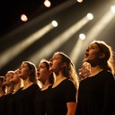 powerful uplifting gospel choir with exhilarating rhythms