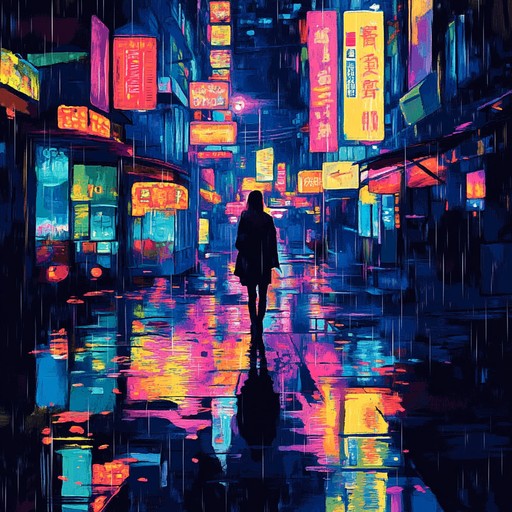 An instrumental track that melds soothing synth layers with a relaxed new wave aesthetic, transporting listeners to the neon lit streets of an 80s urban landscape. The composition weaves atmospheric pads and mellow melodies, creating a tranquil yet evocative soundscape that blends nostalgia with modern chill vibes.