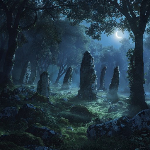 This instrumental piece captures the essence of a moonlit, haunted glade, with powerful, eerie melodies that evoke ancient myths and primal emotions. Deep, resonant tones from the hurdy gurdy create an atmospheric, mystical journey, perfect for wandering souls.