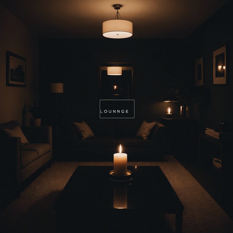 This alternate version takes the initial unsettling theme and dives deeper into the echoing sounds of a shadowy, unnerved lounge setting. It accentuates the haunting quality of whispered melodies that seem to emerge from the very walls of the room itself.