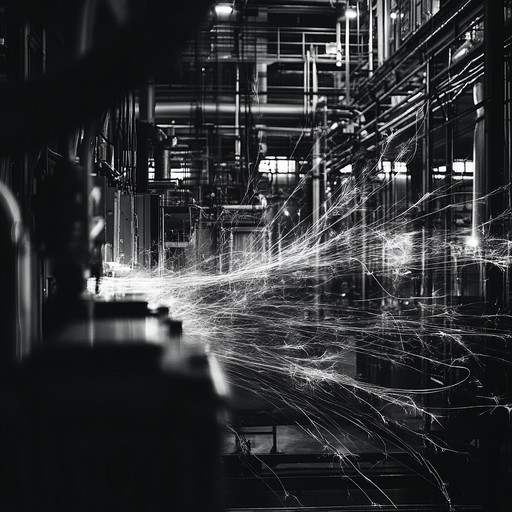 A high octane track featuring gritty guitar riffs combined with pounding electronic beats. This piece is set to energize listeners with its strong industrial vibe and raw rock elements. Perfect for action sequences, workouts, or intense scenes in media, it captures the essence of an industrial landscape merged with rock power.