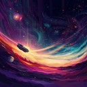 an instrumental dubstep track exploring cosmic realms through bass.