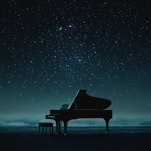 A symphonic composition that blends soulful melodies and harmonies, creating a rich, immersive experience. The piece uses lush strings, emotive brass, and a grand piano, evoking images of serene nights illuminated by stars. Perfect for introspective, heartfelt moments.