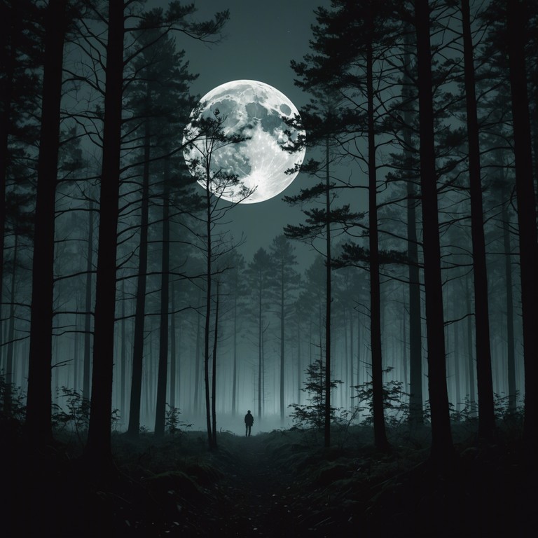 A hauntingly beautiful track that merges archaic folk storytelling with eerie, lingering melodies creating an atmosphere of ancient woodlands under a full moon's light. The music incorporates traditional folk motifs with mysterious undertones reflective of folklore and whispered superstitions.