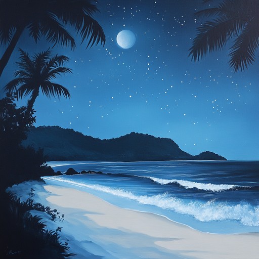 This instrumental piece carries the listener to a balmy, starlit tropical night, using the sultry rhythms of rumba to evoke the soft whispers of the ocean breeze and moonlight reflections on calm waters. The arrangement weaves guitar melodies, light percussion, and ambient sounds to create a transportive, almost surreal experience.