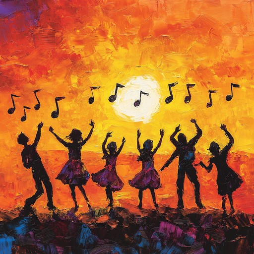 An uplifting instrumental piece that fuses lively world music elements, taking listeners on a joyous journey across cultures. The song features cheerful melodies and spirited rhythms, capturing the essence of carefree happiness and celebration.