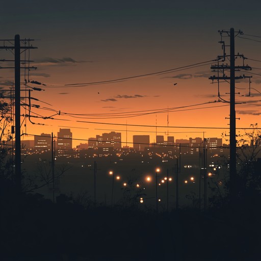 A smooth blend of urban beats and soulful melodies creating a relaxed atmosphere reminiscent of a sunset over a bustling cityscape. The track features laid back rhythms, gentle synths, and a warm electric guitar that evokes a sense of introspective nostalgia. Perfect for unwinding after a long day, this piece invites listeners to sink into its soothing flow.