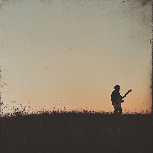 An instrumental ballad capturing the essence of a lonely summer evening. The track uses a soft, emotive guitar to convey feelings of nostalgia and solitude. It features gentle melodies, with a touch of reverb to create a sense of distance and longing. This piece transports listeners back to a simpler time, bringing forth memories of love and loss. The wistful tones are perfect for reflective moments and quiet introspection.