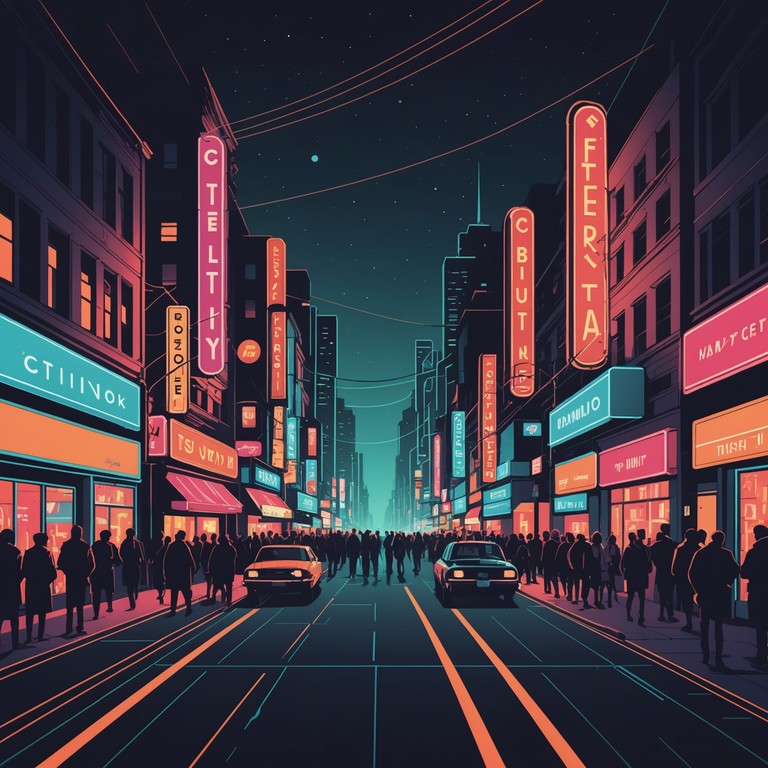 This track encapsulates the vibrant spirit of a bustling city nightlife with its jazz infused melodies and energetic beats, providing a soundtrack that feels both nostalgic and refreshingly modern.