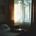 a melancholic instrumental blending lo fi beats and gentle melodies.